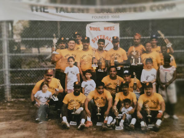 TUC vs Musica Kool Herc Softball Classic circa 1988