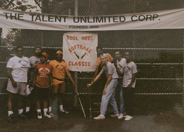 TUC vs Musica Kool Herc Softball Classic circa 1988