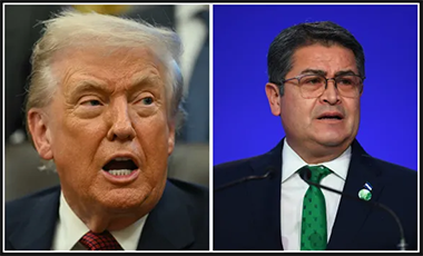 Hypocrit Donald Trump Pardons 400 ton cocaine smuggler Juan Orlando Herendez, disgraced Hondurean President